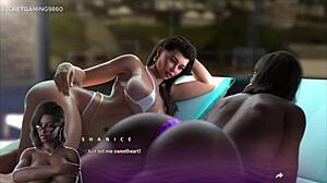 Verdammt! Busige Ehefrau verführt Ehemanns Freund in Apocalust 07