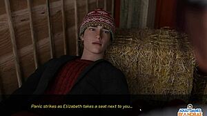 Steamy Christmas action with Zoe
