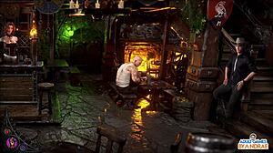 Vau, pogledaj Ashleyjin divlji seks majstorluk u Countess in Crimson ep8