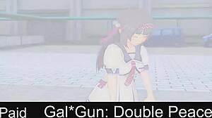 Gal Gun asks, 'Ready for double peace in episode 2-1?'