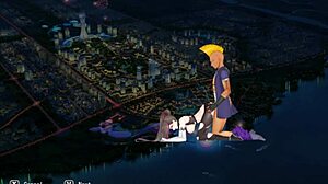 pretty girls in hentai game seduce men for steamy fun