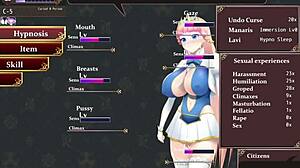 Princess knight rides hard in epic 3D battle scene