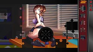 Pernah cuba permainan hentai lewdapocalypse dengan dildo dan jari?