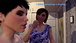 Anal action with tight futa chicks
