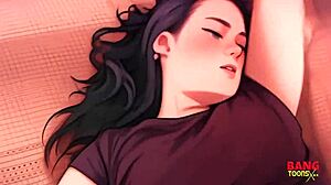 Cartoon porn: XXX night in Bangkok, Thailand
