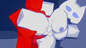Creampie in toon porn in Discord chat