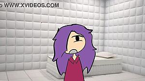 Teacher Animation Blowjob in French Class