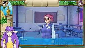 Hot anime porn with a female voice and featuring a redhead