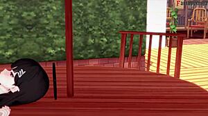 Sunako Nakahara, office girl, asks, 