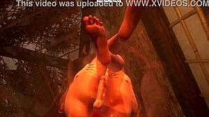 Futa x Shemale action in 3D Hentai game