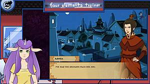 avatar the last airbender four elements trainer part 30 shower orgasm