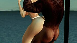 Dominican Groupie Takes Rough Anal Takedown In Doggy Style With Monster Cock