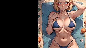 Big ass hentai with doggystyle sex and a happy ending