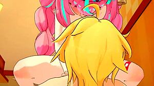 Varesa Devours Fat Cock for Lunch in Genshin Impact Hentai