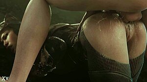 Cartoon porn with Catwoman and anal scenes