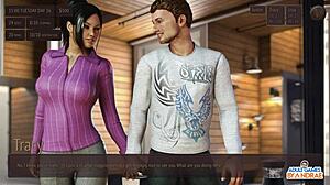 Hey, wifey Tracy gives a quick blowjob in Living with Temptation Ep6!