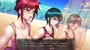 Asian game sex: Saimin Seishidou -secret lesson- track club 5