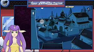 avatar the last airbender four elements trainer part 30 shower orgasm