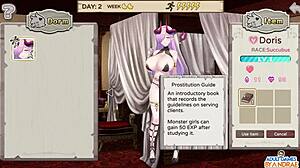 Virgin catgirl Starry gets a messy creampie in episode 2 of Open at Nine.