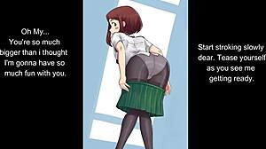 Uraraka Ochako Hentai JOI with Intense Cum Action