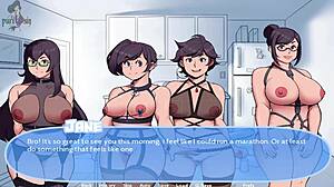 snow daze winter run part 15 teases milf control