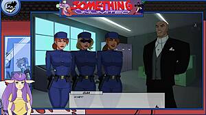 Dc comics něco neomezeného část 143 ukazuje holky procházející Wonder Woman