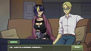 Double trouble with a witch hunter in anime-style gameplay compilation