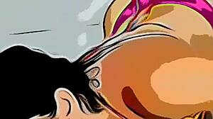 Cartoon - estagiária de férias topa sair com PROFESSOR por dinheiro e ELE GOZA NA BOCA DELA