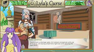 Lyla's Curse Continues with Nipple Rings on Elf