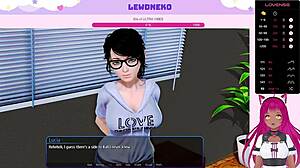 Lewdneko's harem hotel adventure continues in this Vtuber's gameplay