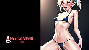 Blonde Hentai Hoe Orgasms Gallery: Sexy Anime Intrigue