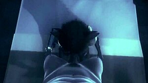3D animated hentai with a sexy demon girl and a hot scene