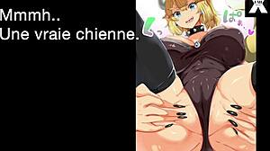 Bowsette Turns You Into Her Submissive Sissy With Anal Play JOI-CEI in French