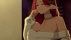 2D hentai featuring big cock and creampie with Zeliya and Claire