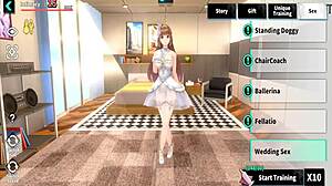 Weeding Sex Akane Hentai Game: Babe Takes Monster Cock Hard