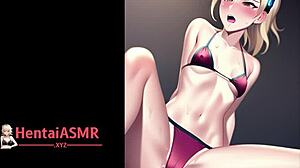 Blonde Hentai Hoe Orgasms Gallery: Sexy Anime Intrigue