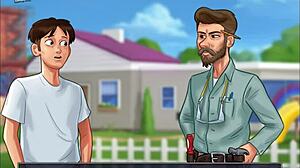 Summertime Saga 96 Features Blonde Milf with Big Assets