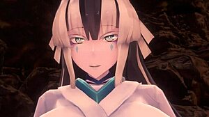 巨乳雪女Fuyuko在4K 60FPS 3D变态游戏中惊艳，无码超设置