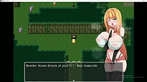 Relentless fucking in dungeon with NTR adventurer Liena, part 3, big tits creampie.