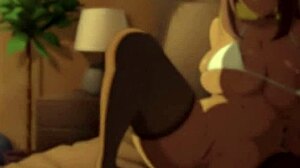 2D hentai featuring big cock and creampie with Zeliya and Claire