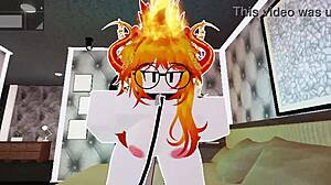 cute fire girl with big tits gets pounded by bwc in rule 34