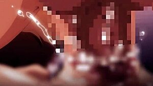 Makoto's anal training in Hentai world