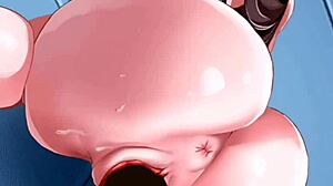 En voi vastustaa hermosa hentai:n katsomista ottamassa kovaa penettä