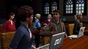 Sims 4 steamy orgy action