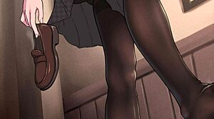 jabami yumeko catches your cheating in hentai femdom dice game