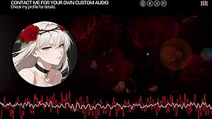 Yandere girlfriend in audio hentai roleplay on F4m