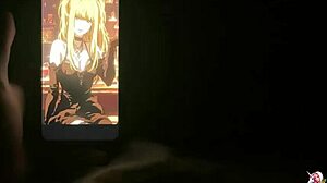 i got into misa amane's sex note, taking her tight virgin pussy