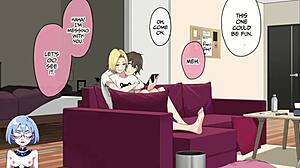 Imaizumin talo kerää tytöt isoille tisseille manga-seksiin osa 11