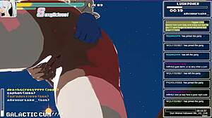 3D animated Athena airis in a steamy Chaturbate collection