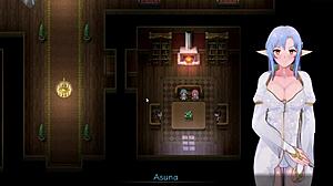 Sword Art Online NTR 2 bahagian 1 dengan Asuna Yuuki tetek besar ditumbuk keras